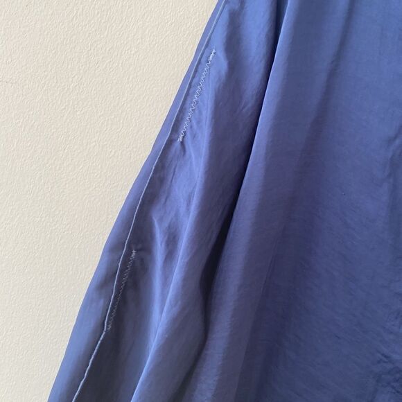 tutu & lili blouse xs/small purple indigo long sleeve tunic - Picture 3 of 7